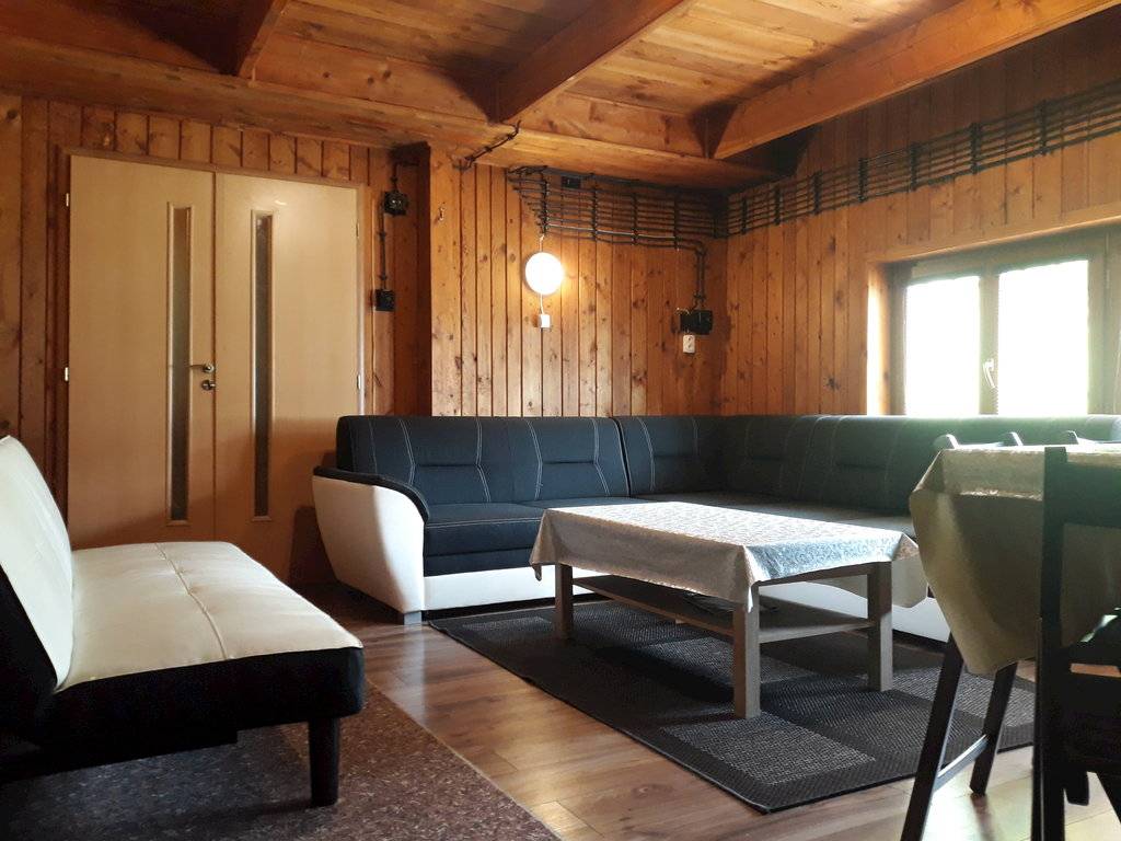 Obývačka, Chata Stred Kubínska hoľa, Dolný Kubín