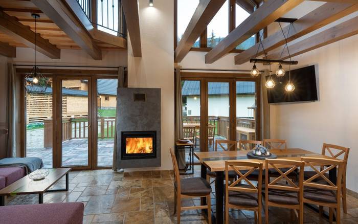 Obývačka, Chata Dodo Závažná Poruba, Závažná Poruba