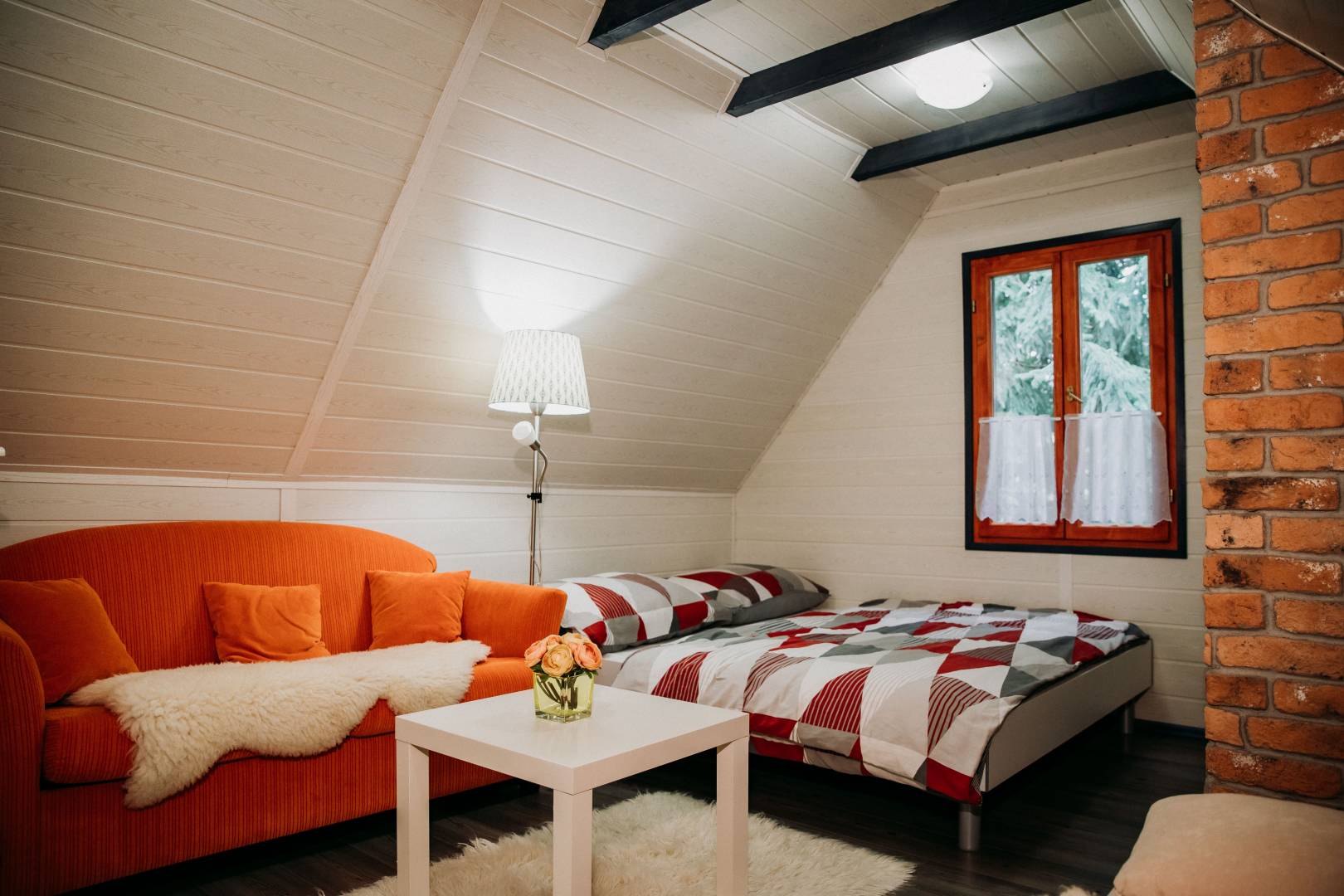 Spálňa, Romantická chata na Richňave, Štiavnické Bane