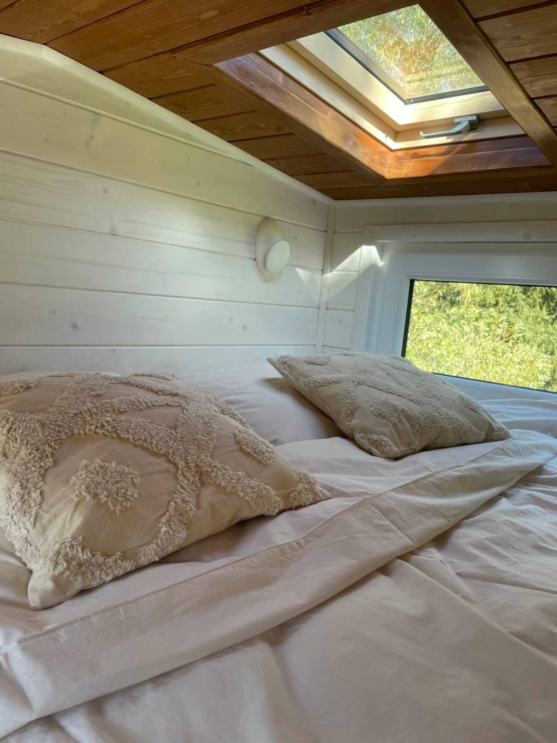 Spálňa, Mini domček NaSamotke, Oravská Jasenica