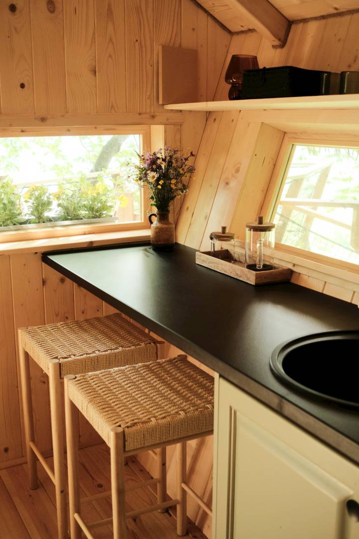 Kuchyňa, TREEHOUSE POD LESOM, Muráň