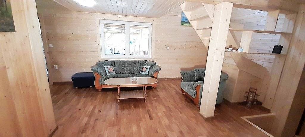 Obývačka, Drevenica Rybárie, Korňa