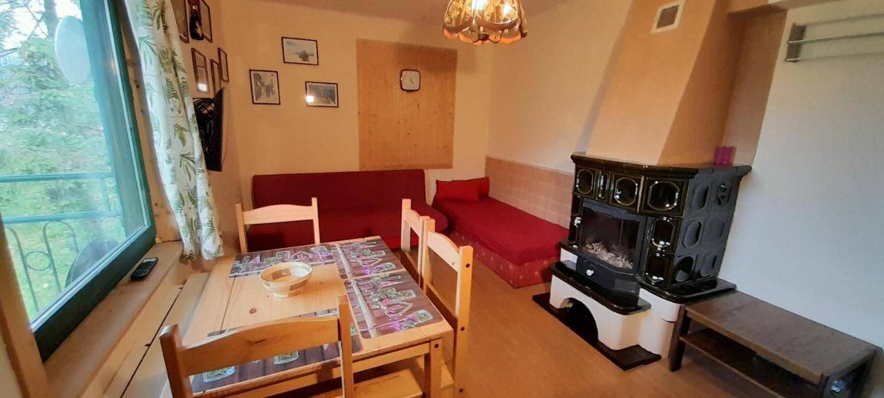 Obývačka, Chata Julka, Dedinky