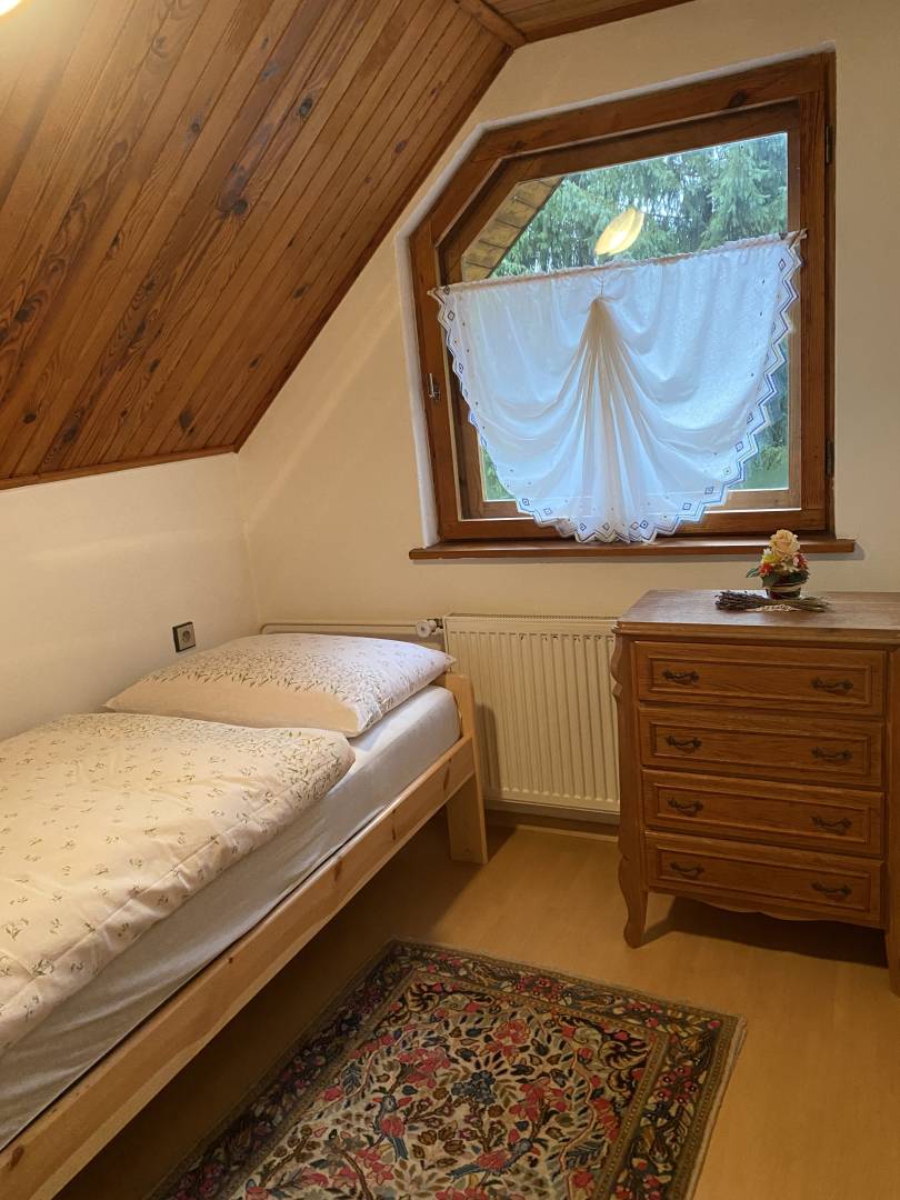 Spálňa, Chata pri lese, Veľké Pole