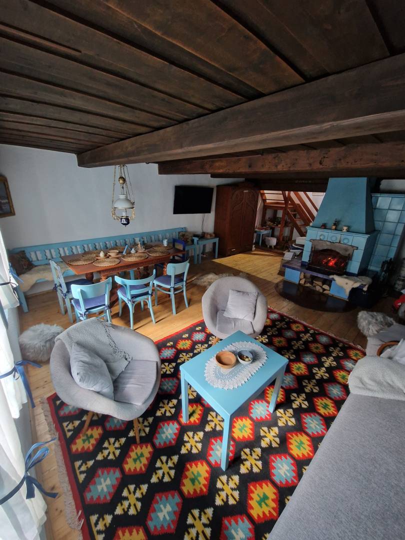 Obývačka, Drevenička v Liptovských Revúcach, Liptovské Revúce