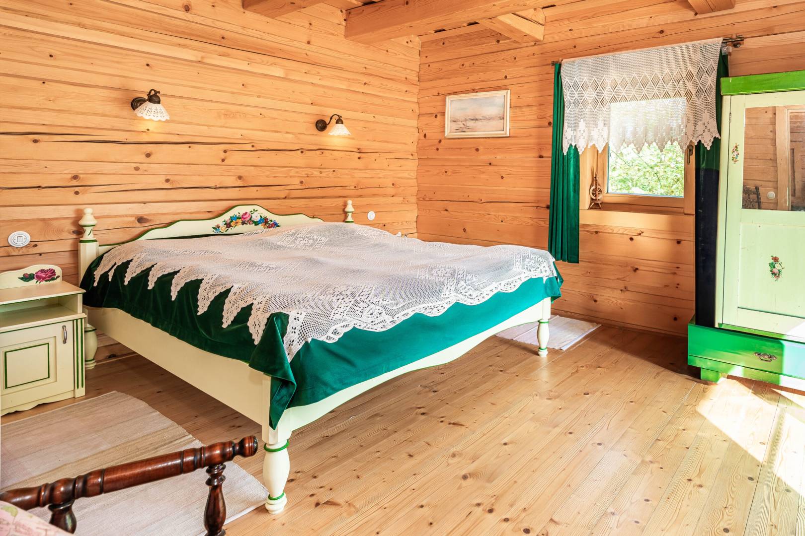 Spálňa, Chalupa u Golisov, Zákopčie