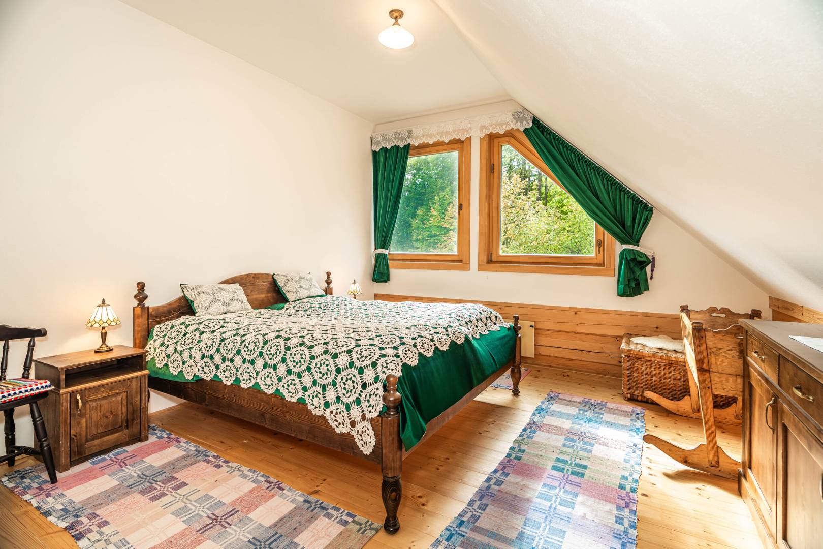 Spálňa, Chalupa u Golisov, Zákopčie