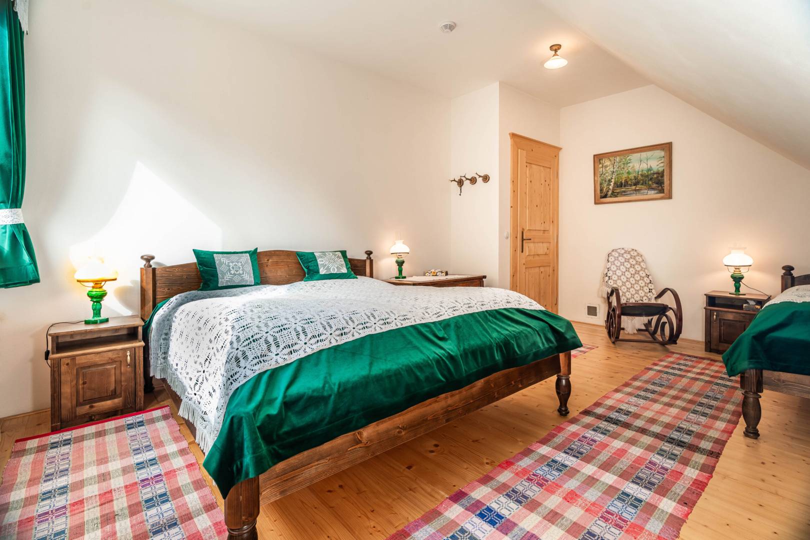 Spálňa, Chalupa u Golisov, Zákopčie