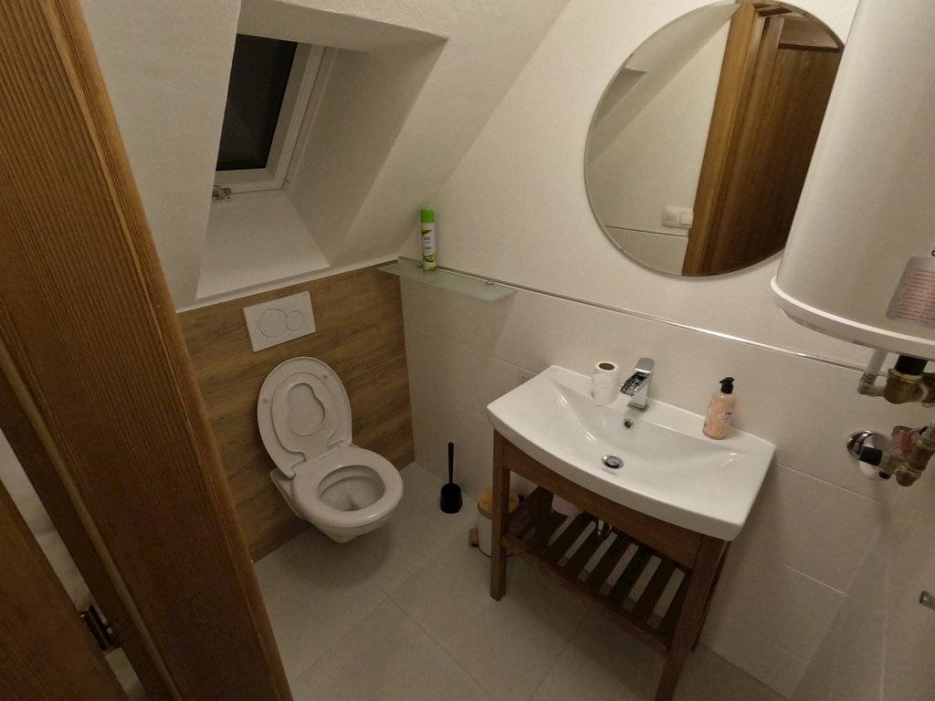 Samostatná toaleta, Chata Mirabell, Dolný Kubín