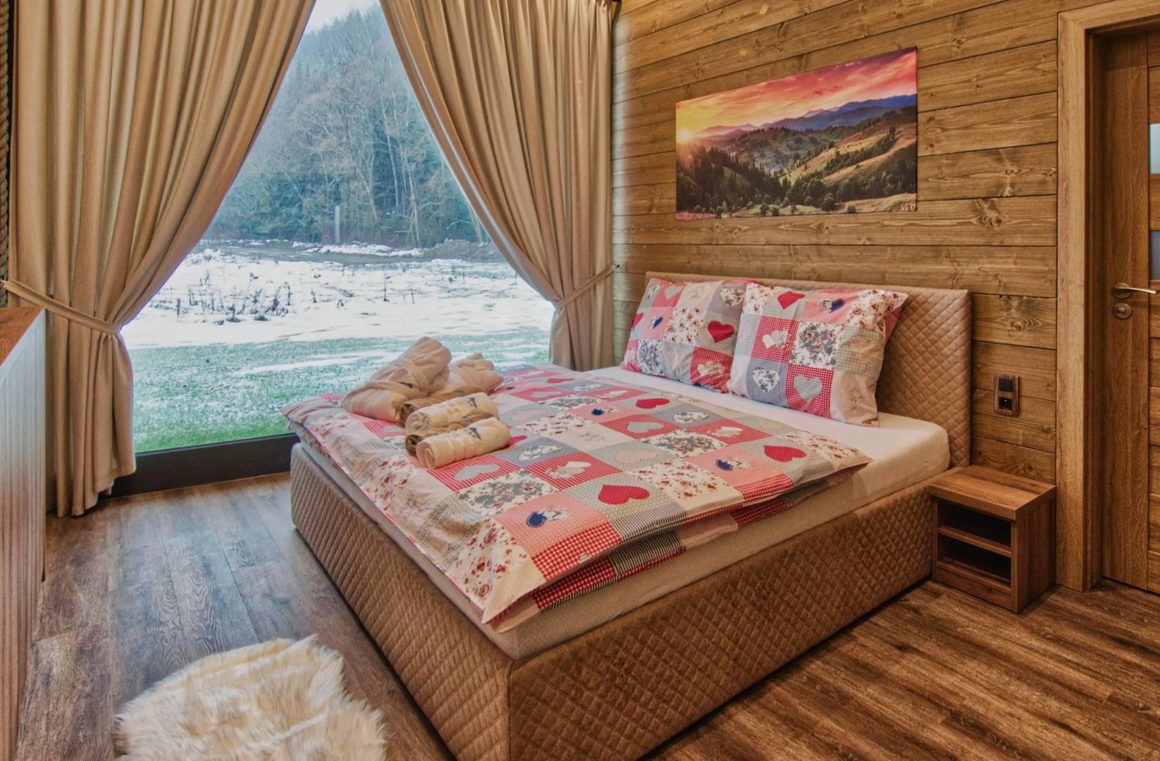 Spálňa, Mountain Chalets - Chalet Jeleň, Valča