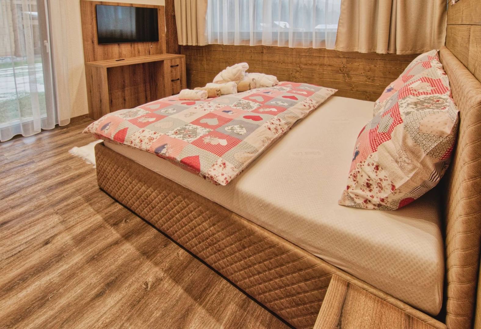 Spálňa, Mountain Chalets - Chalet Jeleň, Valča