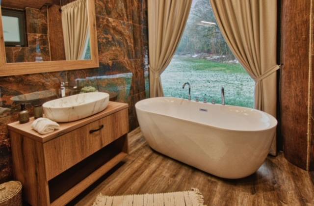 Kúpeľňa s toaletou, Mountain Chalets - Chalet Jeleň, Valča