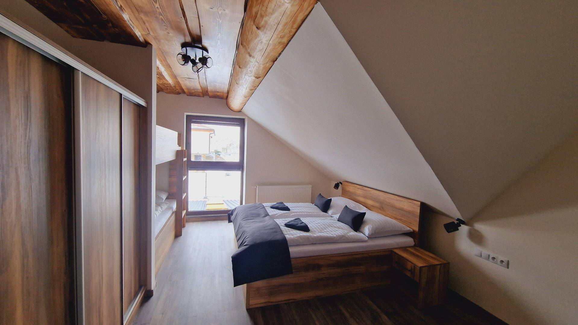 Spálňa, Zrub Poľana Liptov, Ižipovce