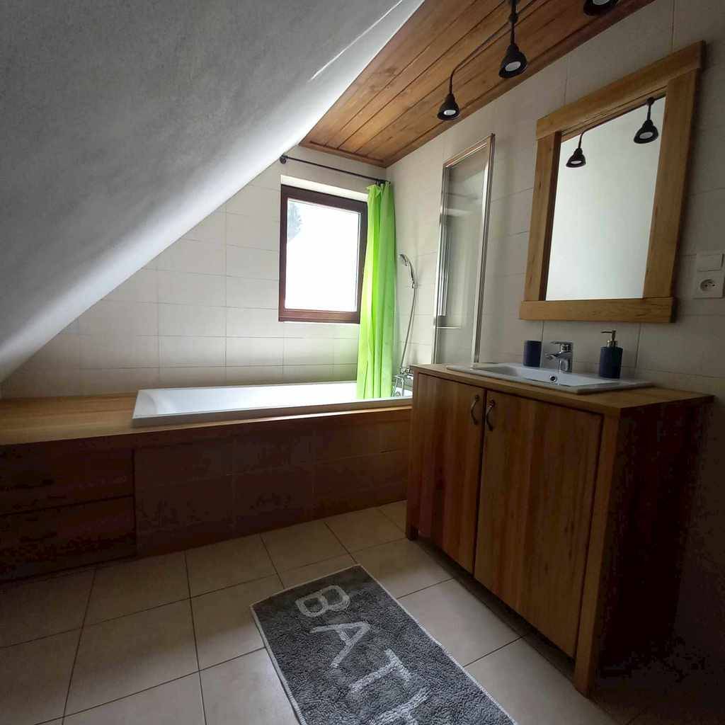 Kúpeľňa s toaletou, Ubytovanie pod Rozsutcom, Zázrivá