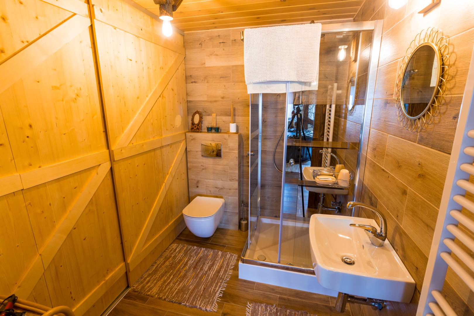Kúpeľňa s toaletou, Chata Jaška, Hruštín