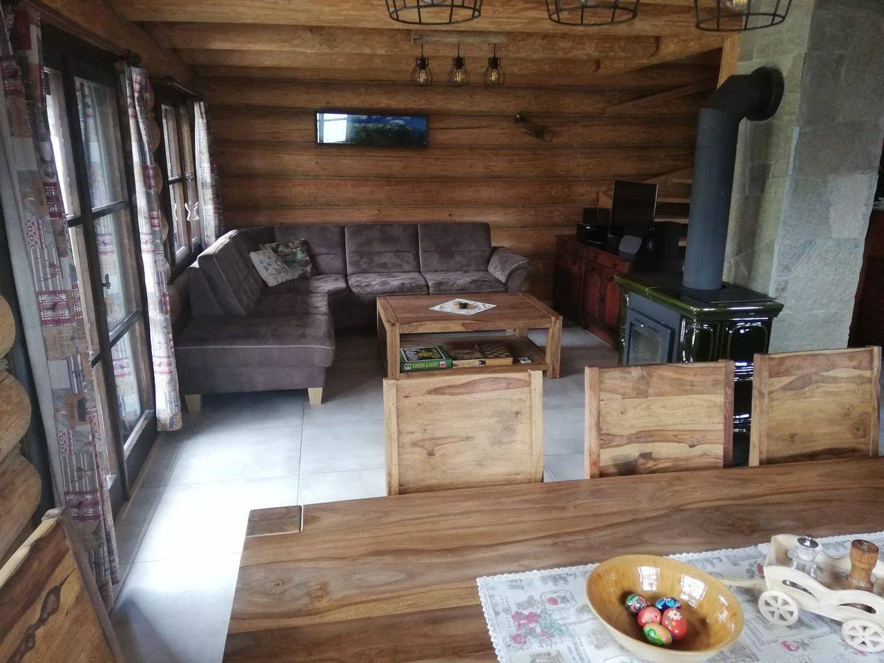 Obývačka, Drevený zrub Zuberec, Zuberec