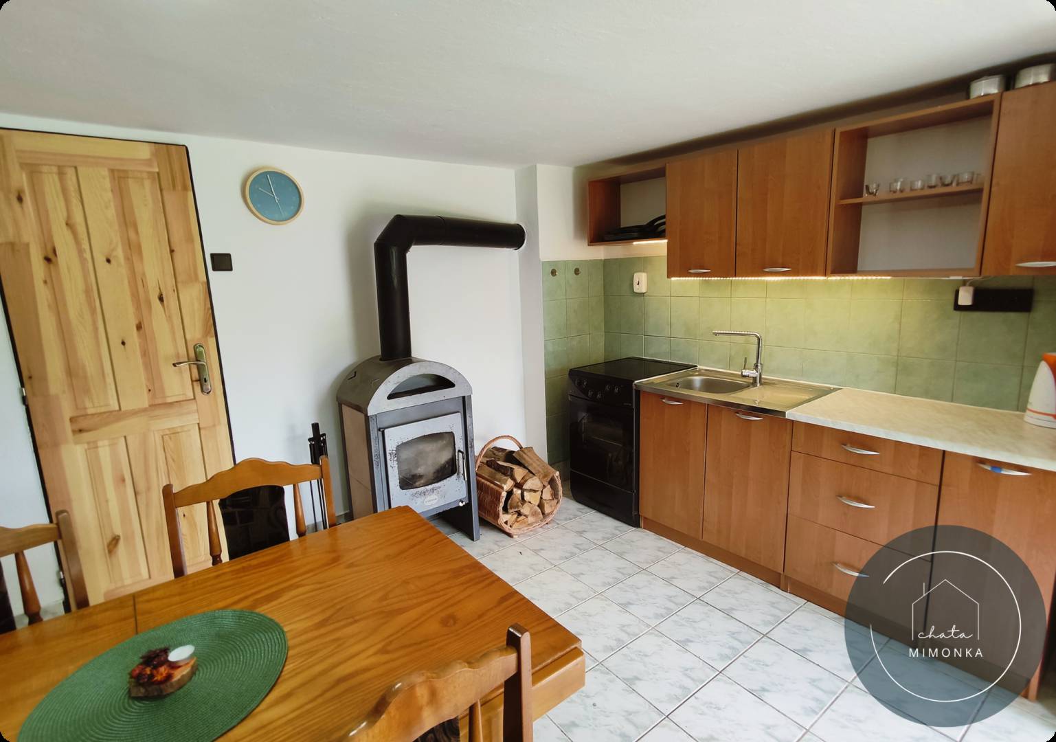 Kuchyňa, Chata MIMONKA, Dedinky