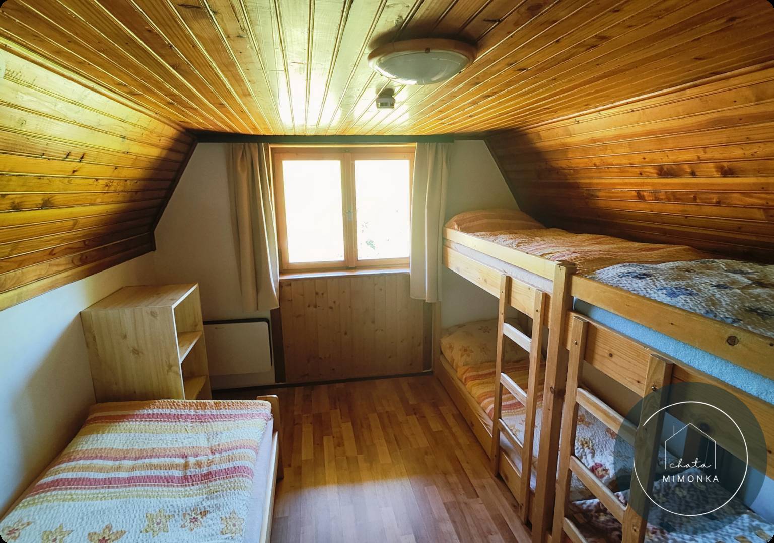 Spálňa, Chata MIMONKA, Dedinky