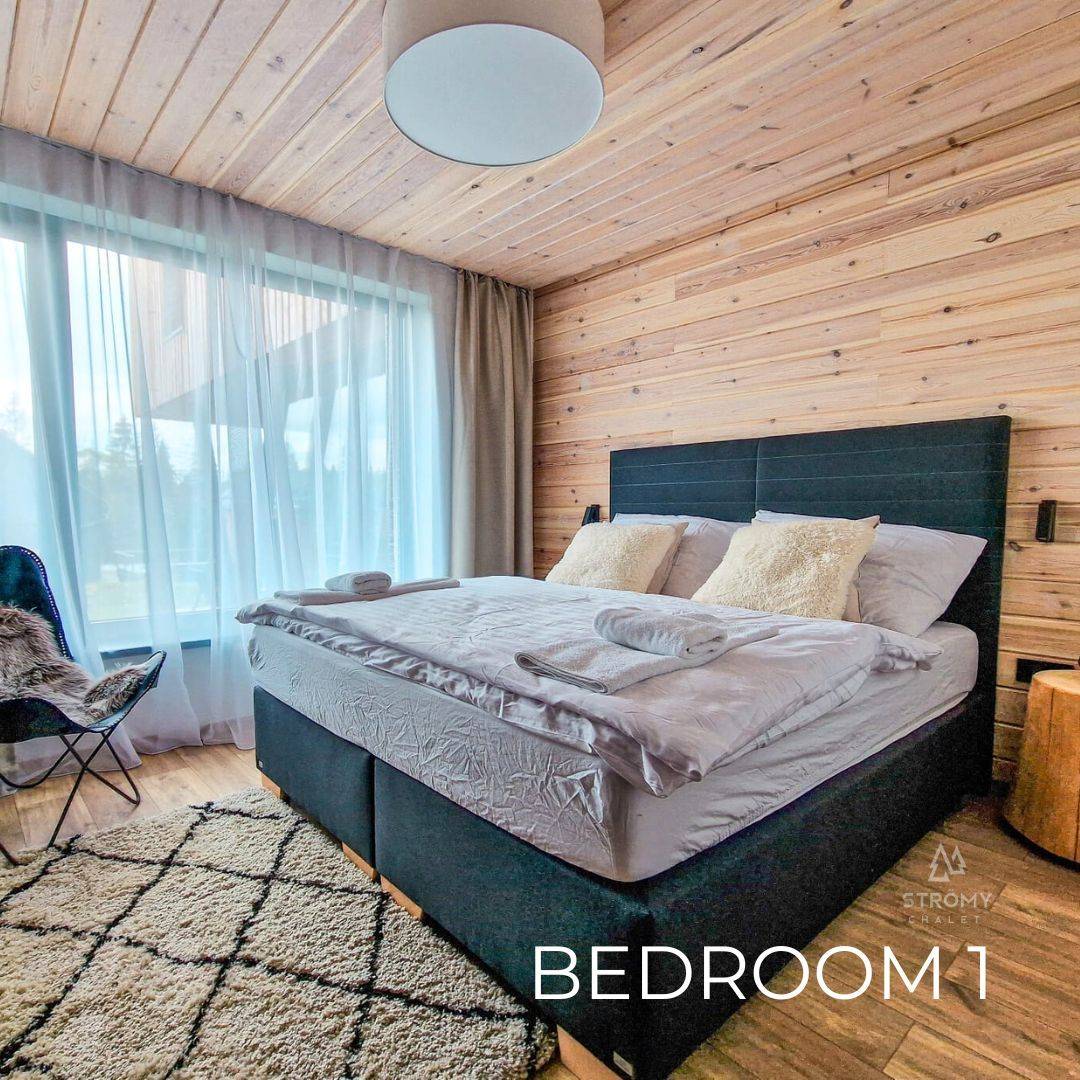 Spálňa, Chalet STRÖMY, Liptovský Mikuláš