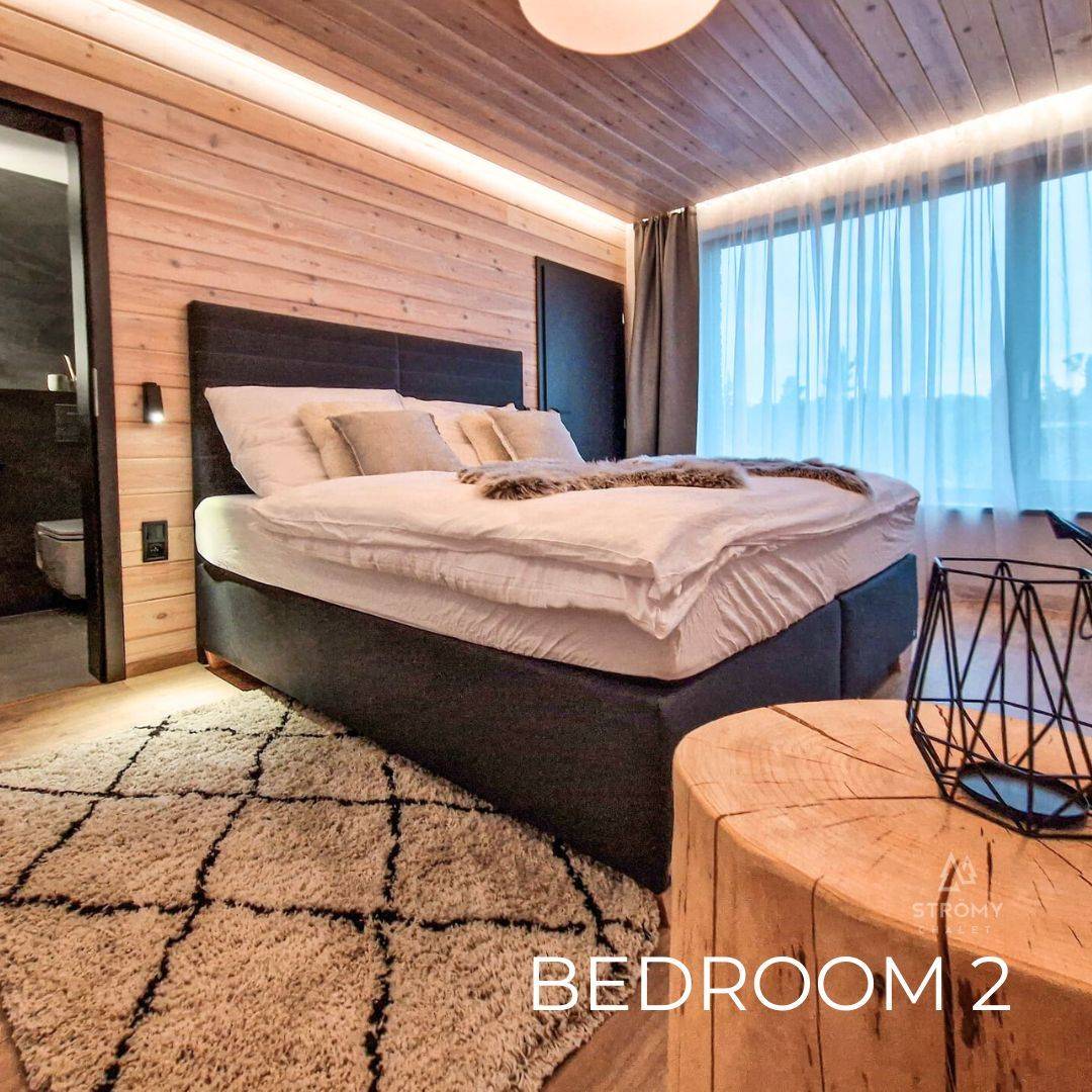 Spálňa, Chalet STRÖMY, Liptovský Mikuláš