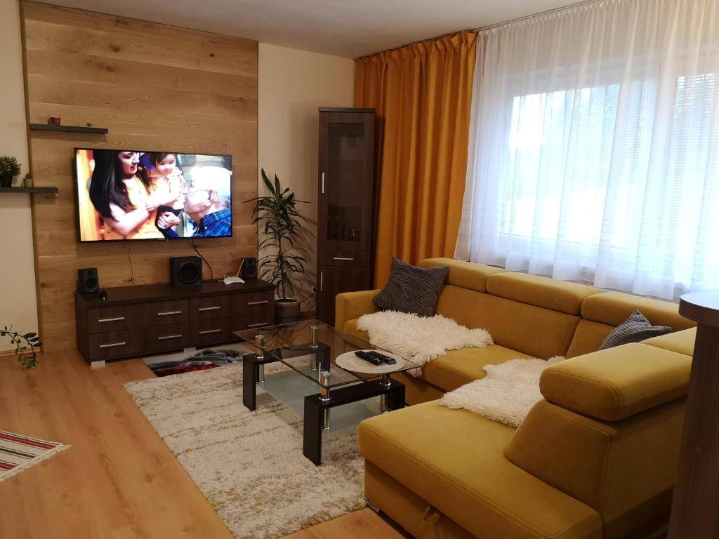 Obývačka, Apartment PineWood ***, Vyšné Ružbachy