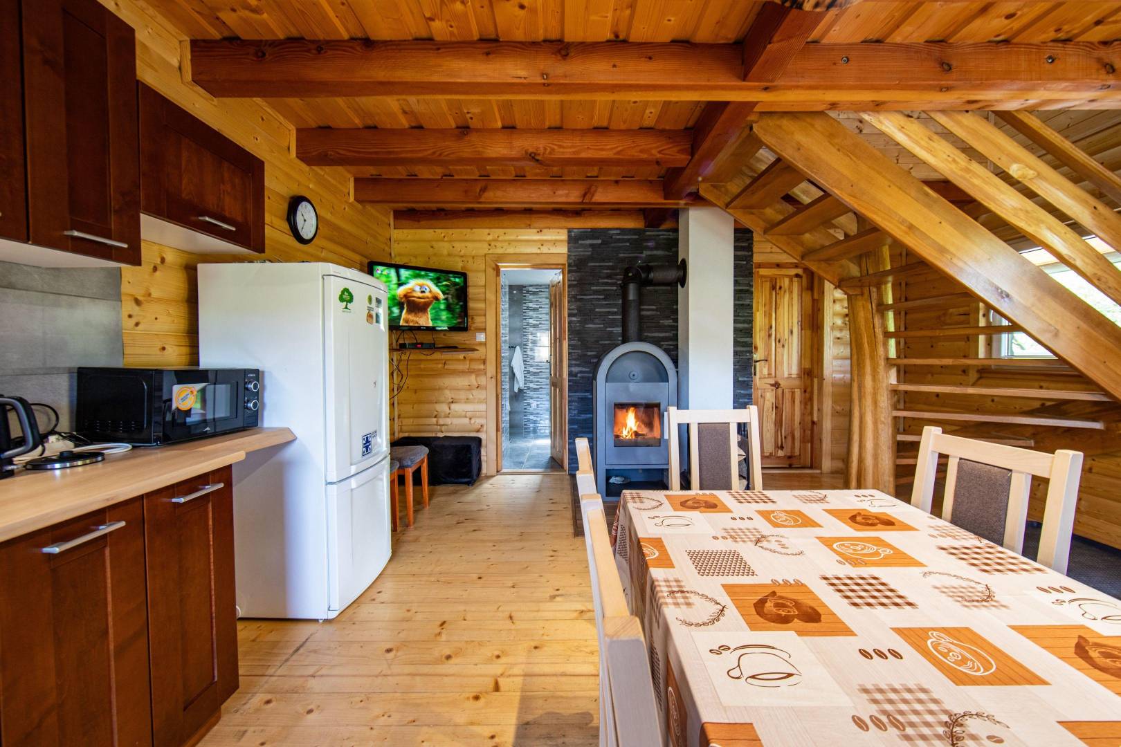 Kuchyňa, Chata pod Rožkom, Uličské Krivé