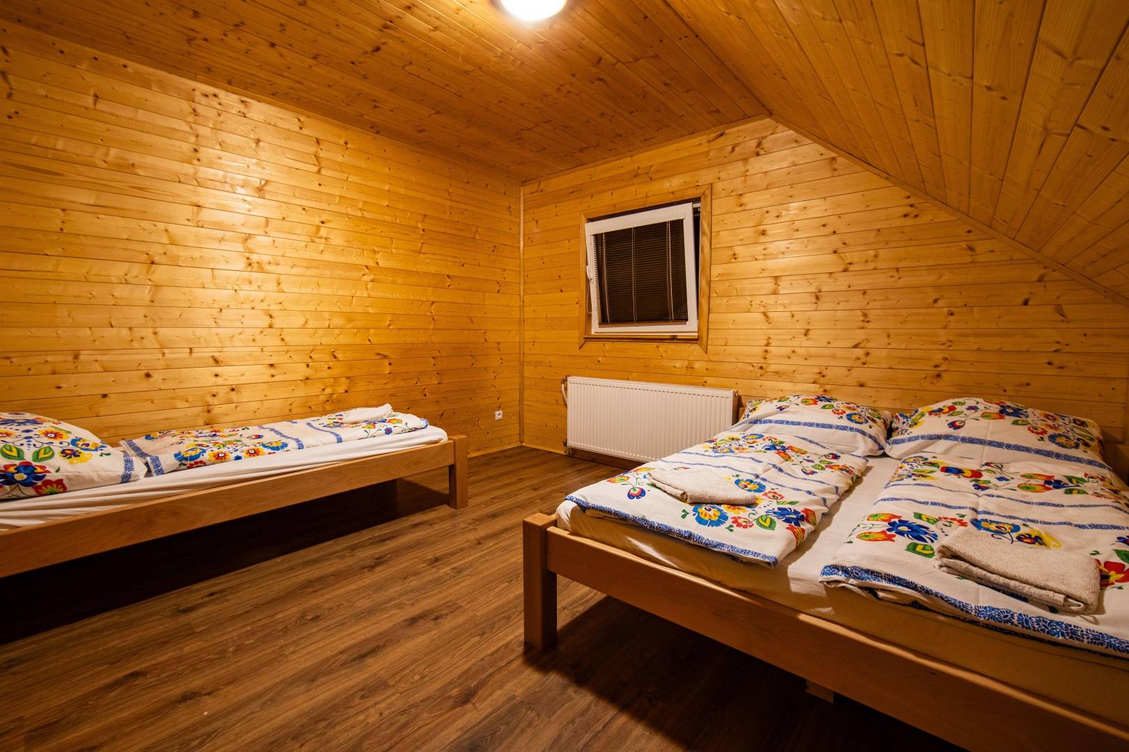 Spálňa, Chata pod Rožkom, Uličské Krivé