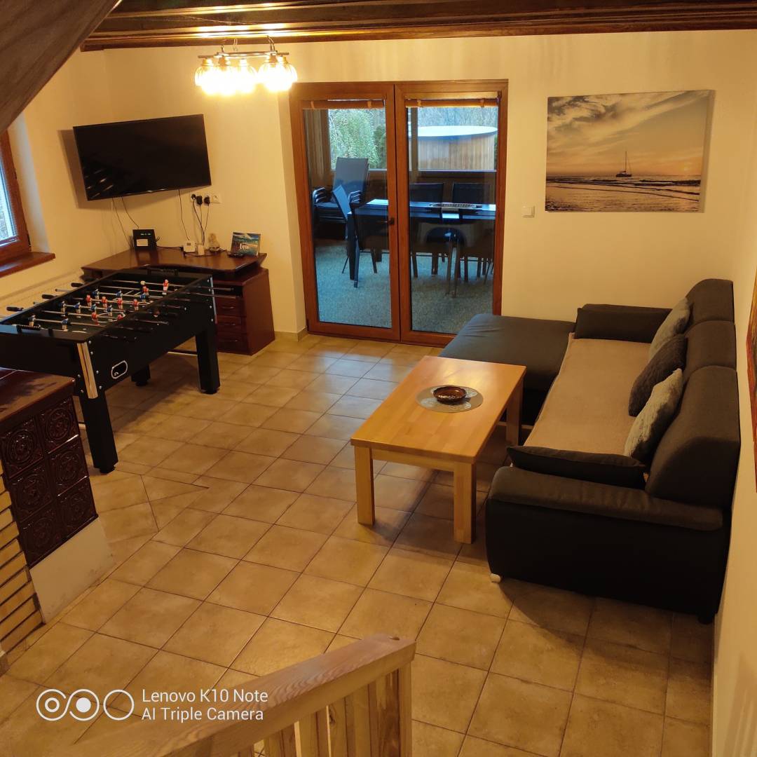 Obývačka, Chata pod lipou, Bobrovník