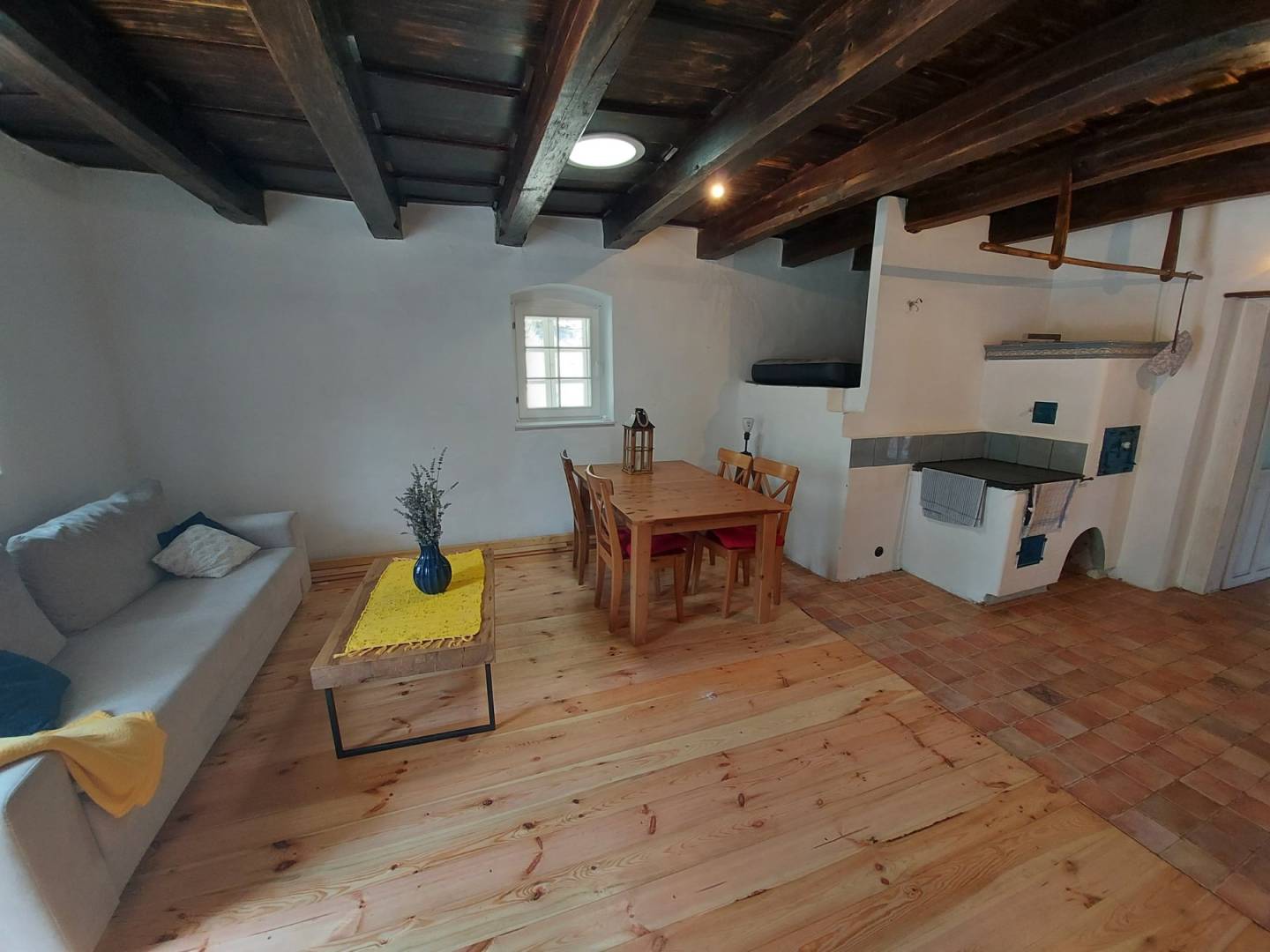 Obývačka, Modrá Chalúpka Podbranč, Podbranč