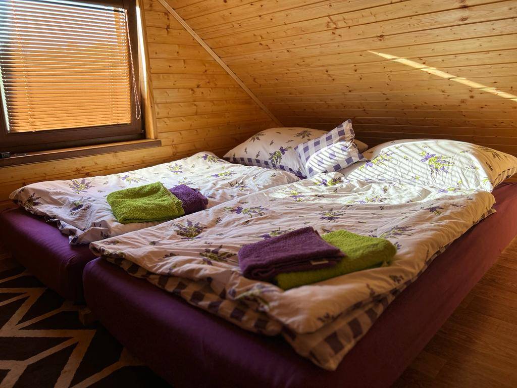 Spálňa, Chatka Nová zem, Podkylava