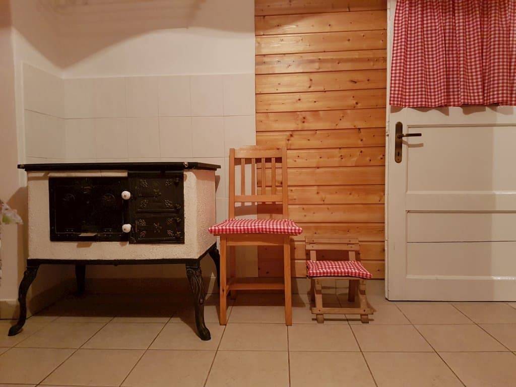 Obývačka, Drevenica Škorec, Terchová