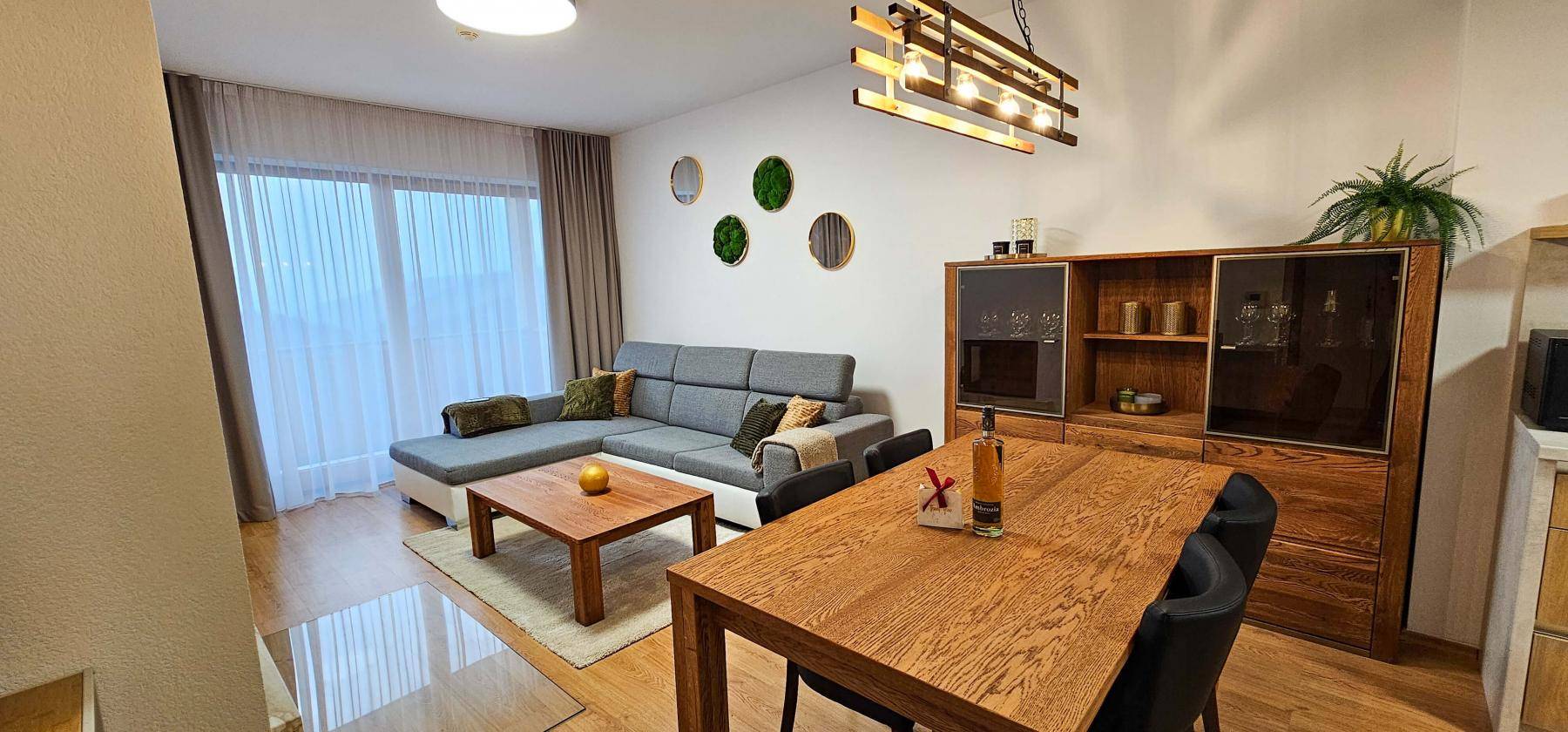 Obývačka, Apartmanica Residence 511, Donovaly