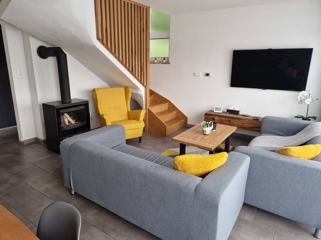 Obývačka, Chatka Panorama Mlynčeky, Mlynčeky