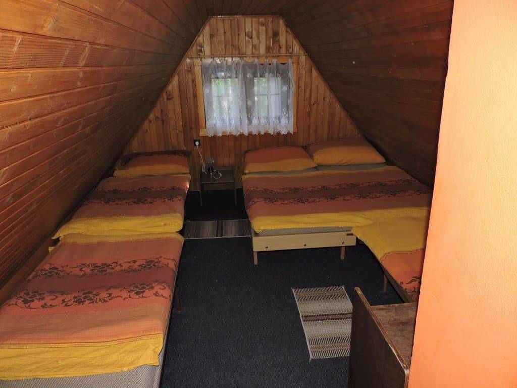 Spálňa, Rekreačná chata Duchonka, Prašice