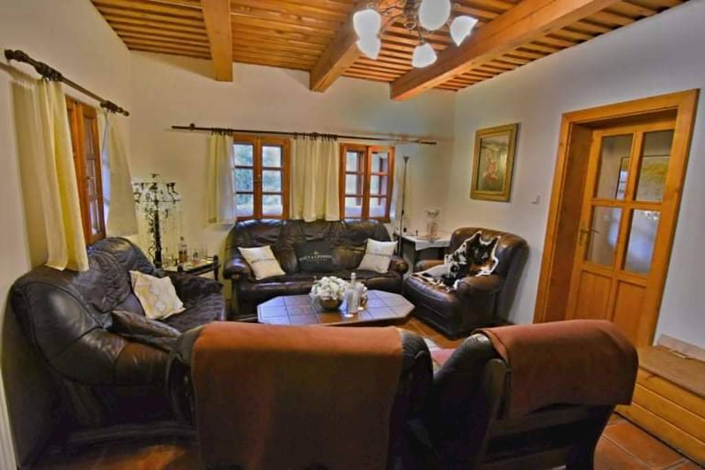 Obývačka, Chalupa Grant, Špania Dolina