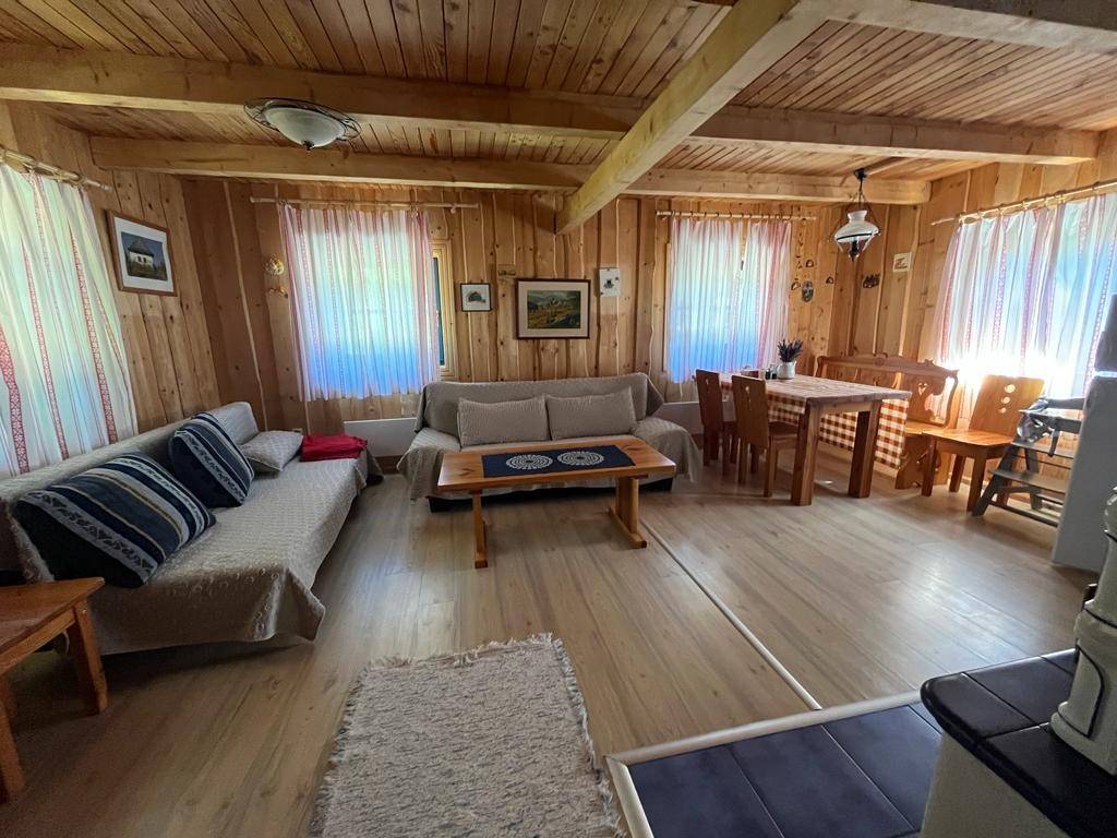 Obývačka, Drevenica Babička, Jezersko