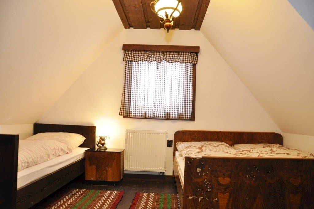 Spálňa, Chalupa Borovenka, Veľké Borové