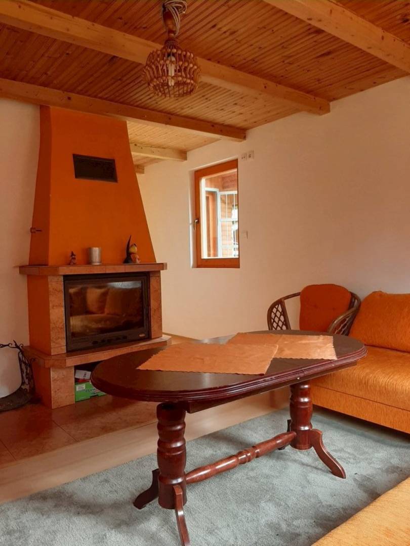 Obývačka, Chata Nina Nolčovo, Nolčovo