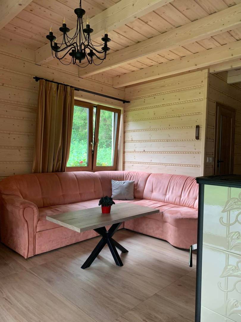 Obývačka, Chata Simona, Oravská Jasenica