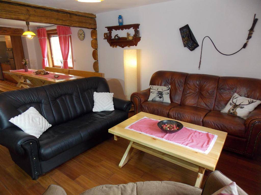 Obývačka, Drevenica 66, Ždiar