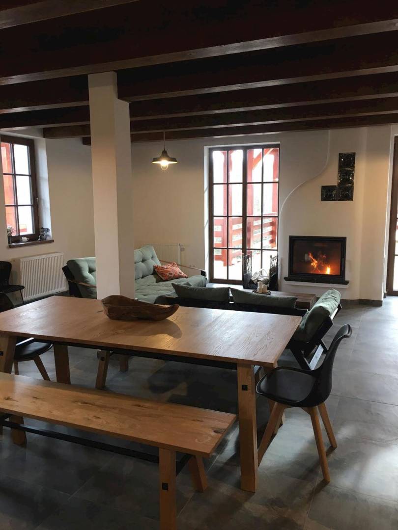 Obývačka, Chalupa pod lesom, Hodruša - Hámre