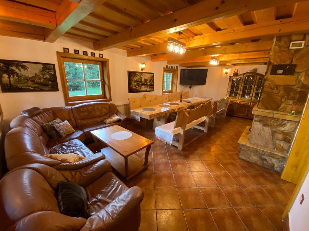 Obývačka, Chata Polianka, Mútne