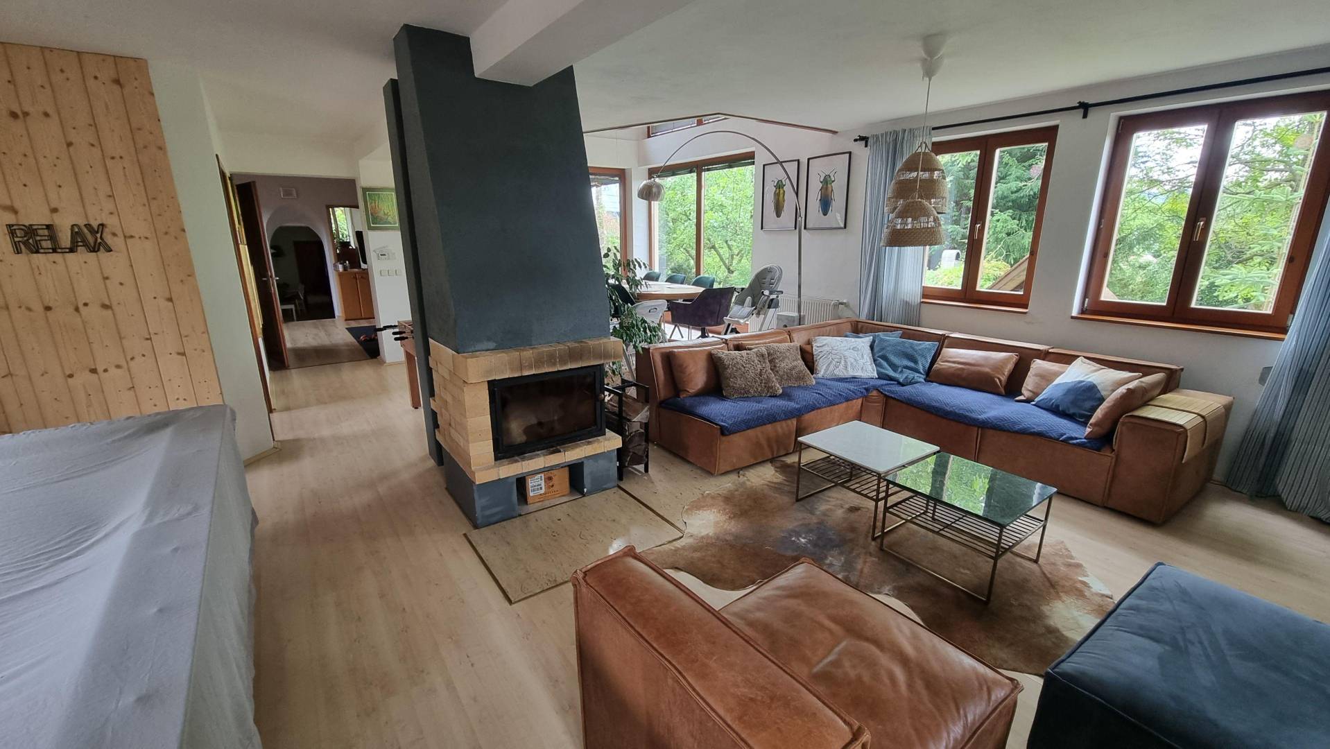 Obývačka, Chata Relax, Jedľové Kostoľany