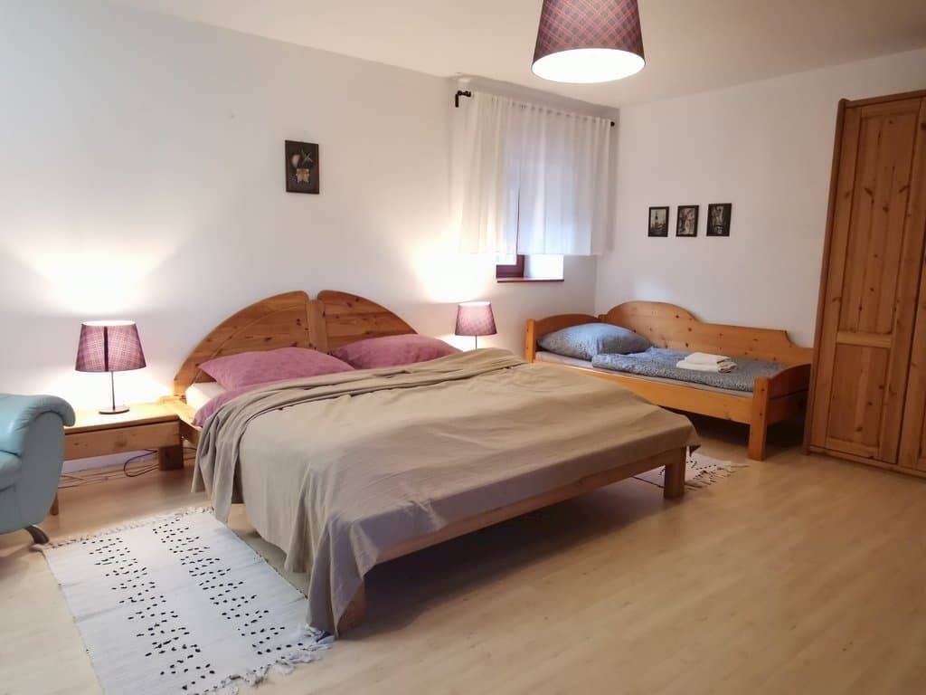 Spálňa, Chata Relax, Jedľové Kostoľany