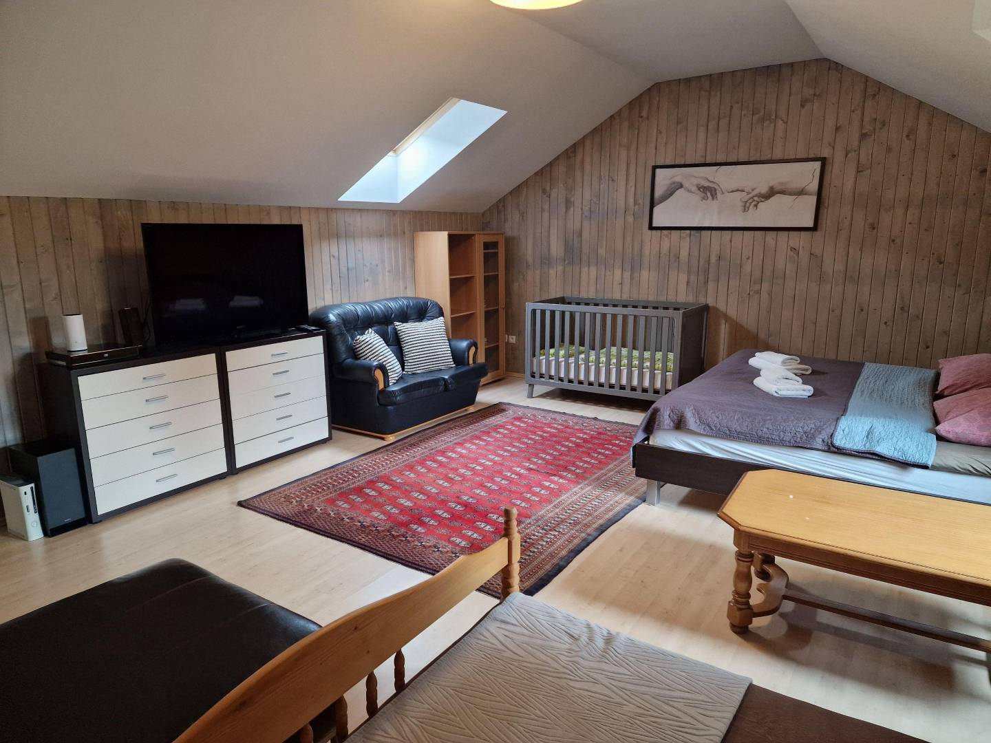 Spálňa, Chata Relax, Jedľové Kostoľany