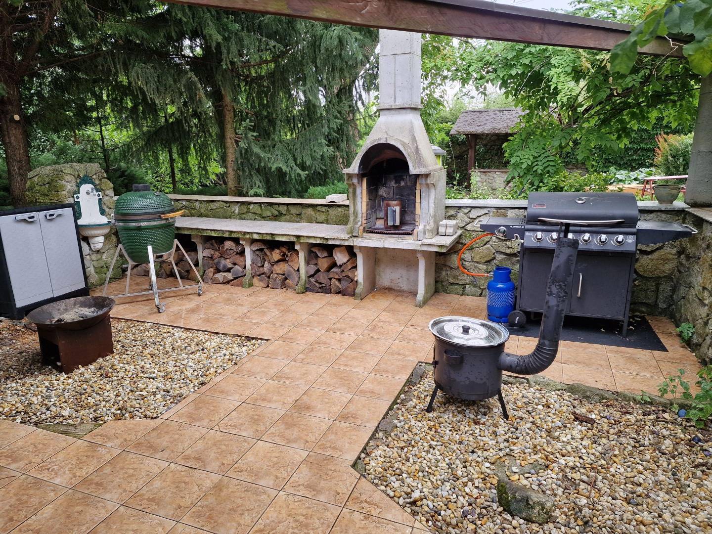 Terasa, Chata Relax, Jedľové Kostoľany