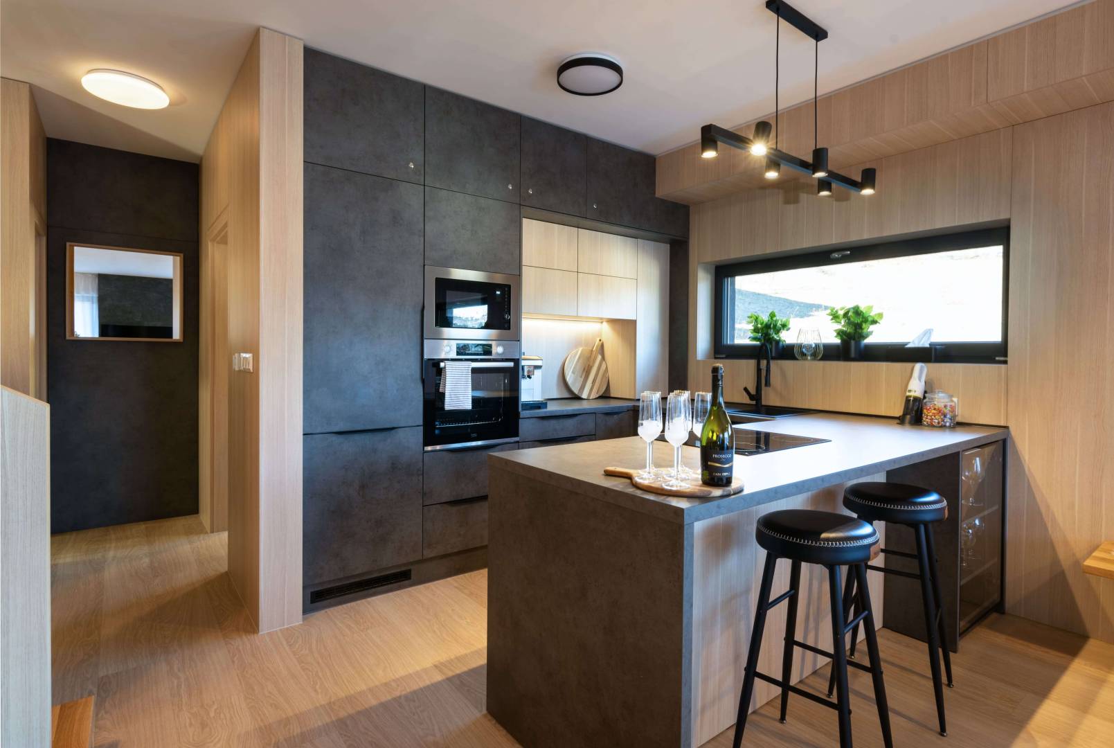 Kuchyňa, Apartmanica Chalet 5B, Donovaly