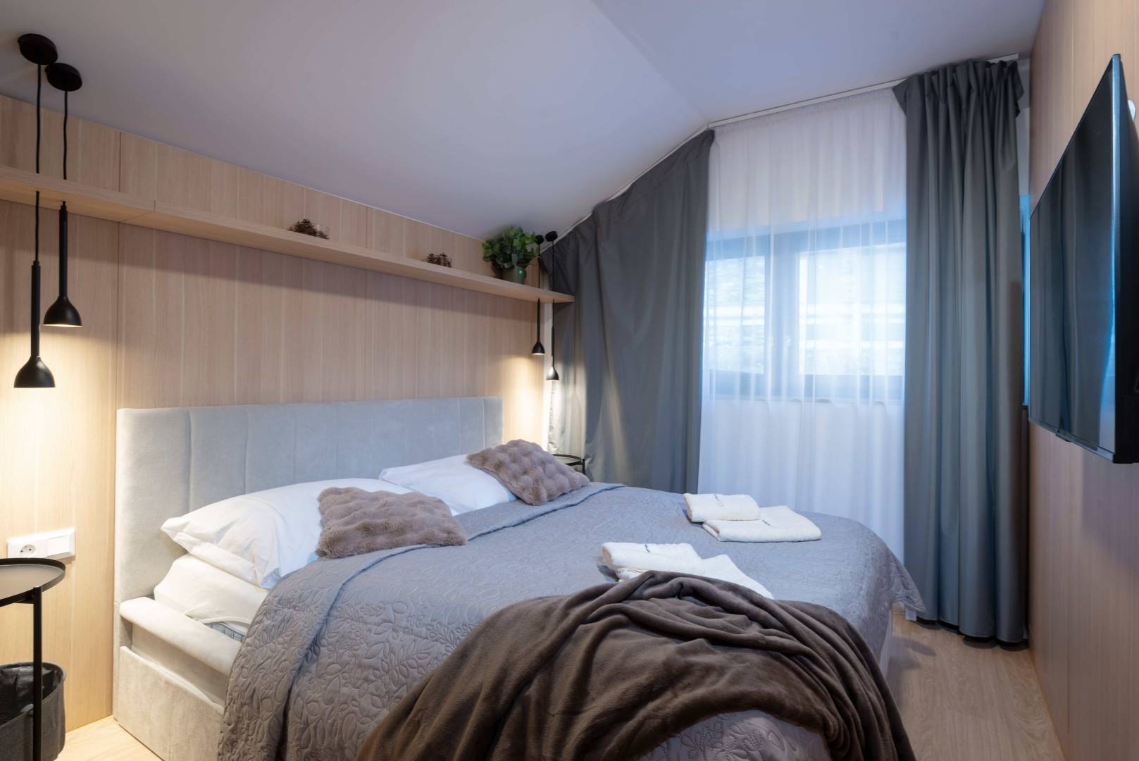 Spálňa, Apartmanica Chalet 5B, Donovaly