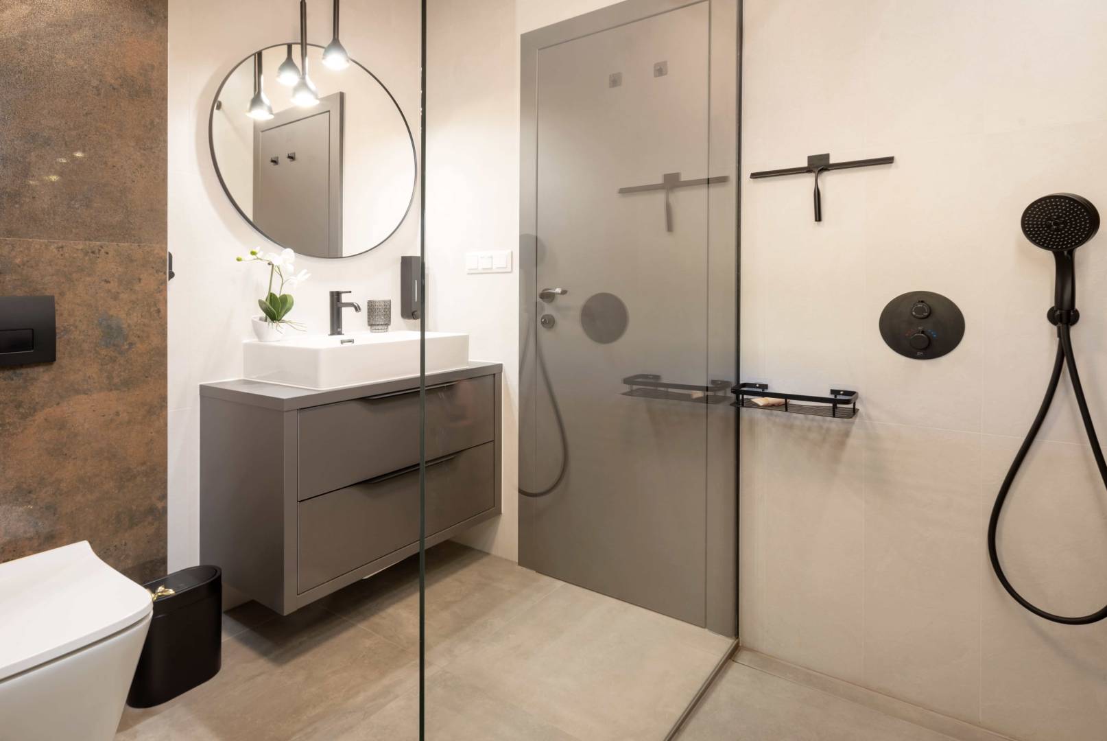 Kúpeľňa s toaletou, Apartmanica Chalet 5B, Donovaly