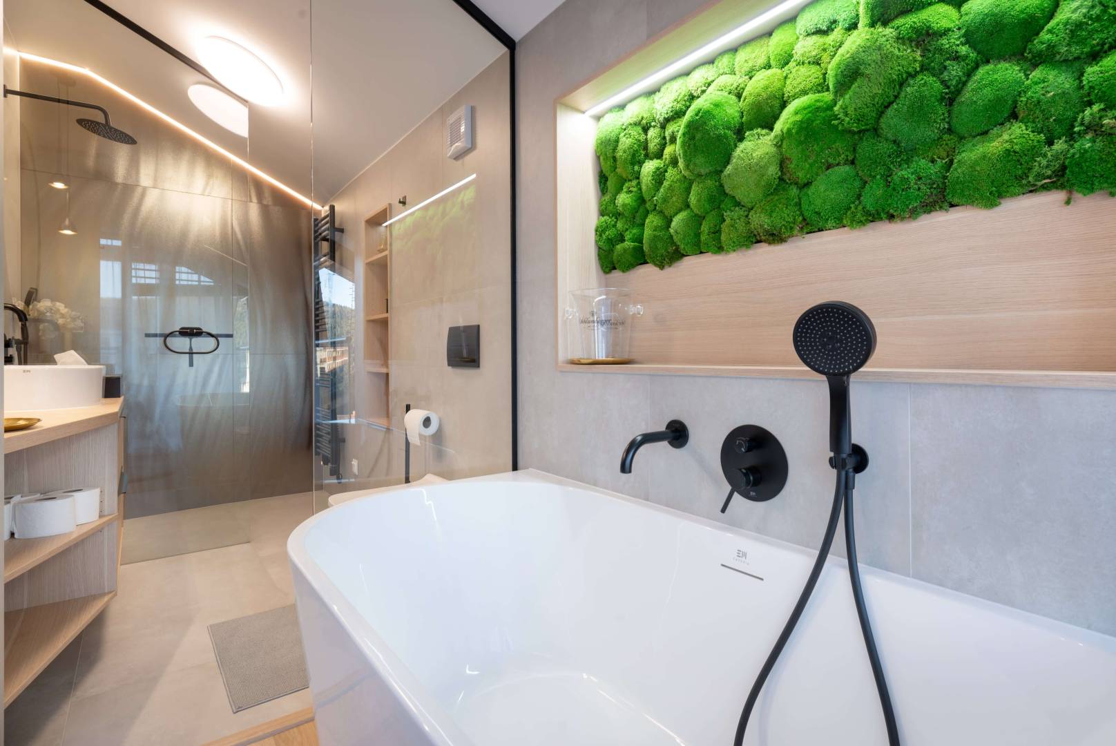 Kúpeľňa bez toalety, Apartmanica Chalet 5B, Donovaly